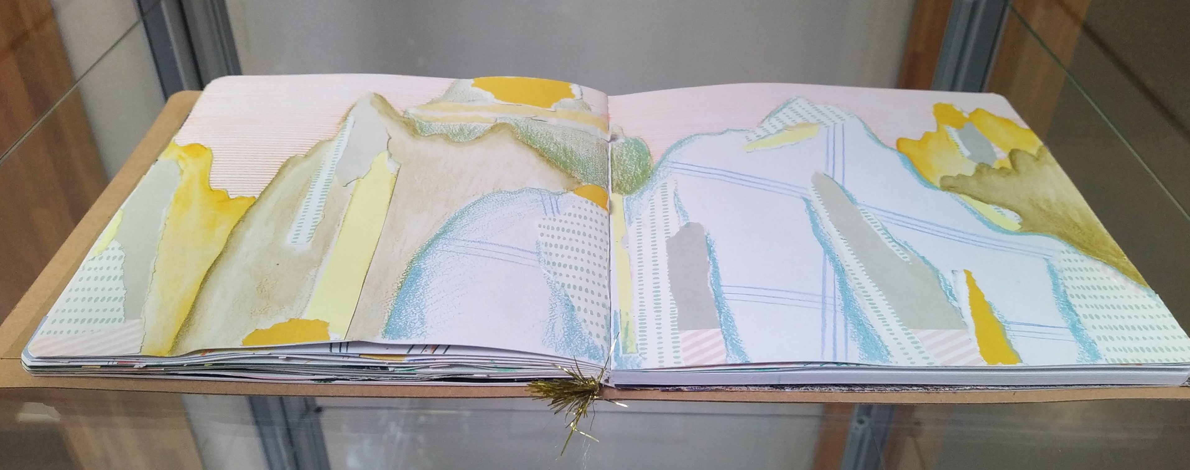 Schetsboek van Marloes van den berg, cursist