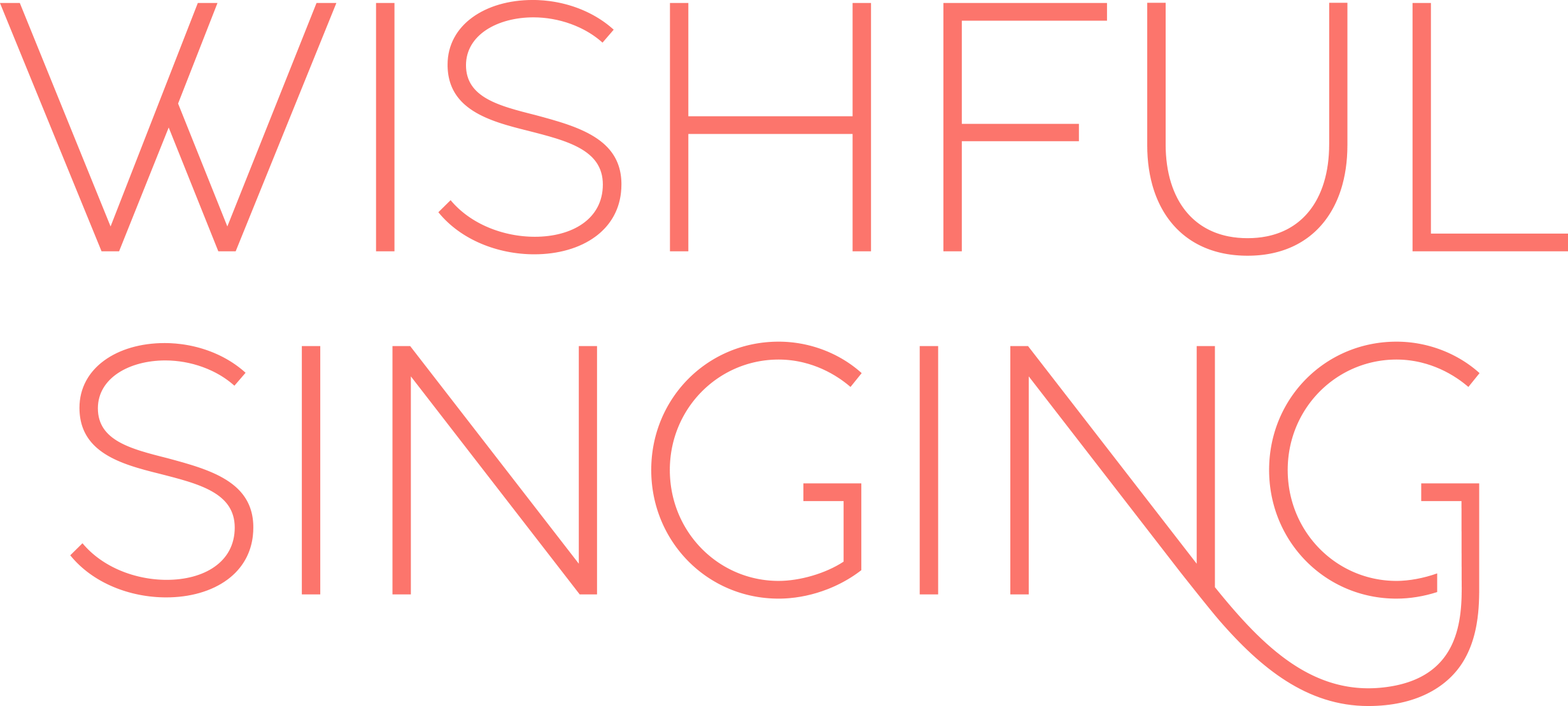 Logo Wishful singing