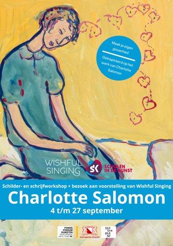 Voor kant flyer workshops Charlotte Salomon