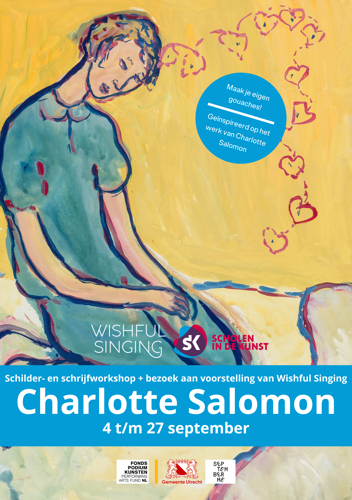 Voor kant flyer workshops Charlotte Salomon