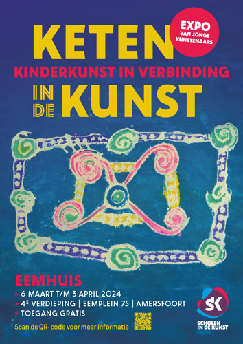 Affiche expositie Keten in de kunst