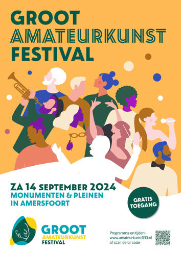 Affiche Groot amateurkunstfestival 2024