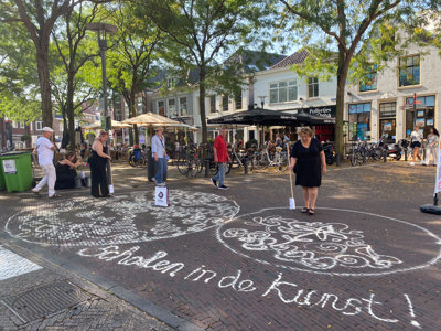 Zandkunst in Amersfoort